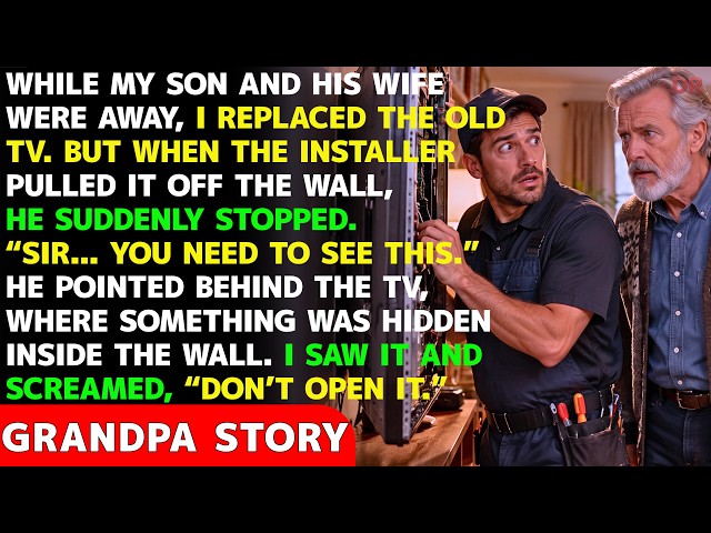 I Replaced My Old TV While My Son Was Away—What the Installer Found Inside the Wall Left Me Stunned