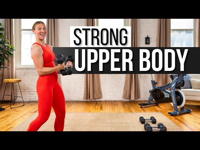 30 min Upper Body UNILATERAL GIANT Sets Strength Training