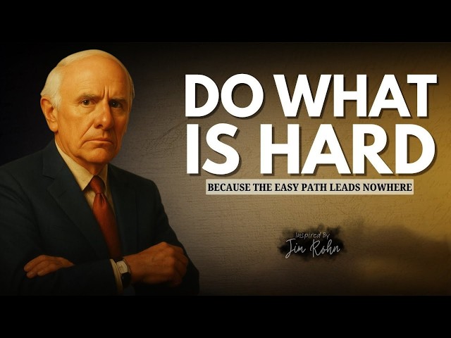 Do What is Hard to Become Unstoppable | Jim Rohn Motivation