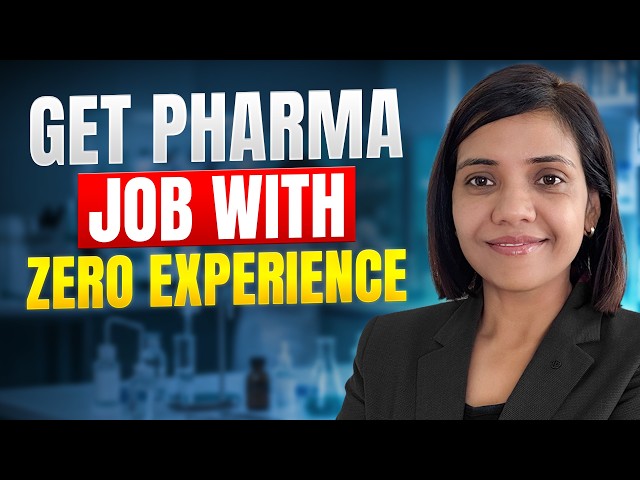 How to Get First Pharma Job Without Experience  | Complete Step by Step Roadmap 2026