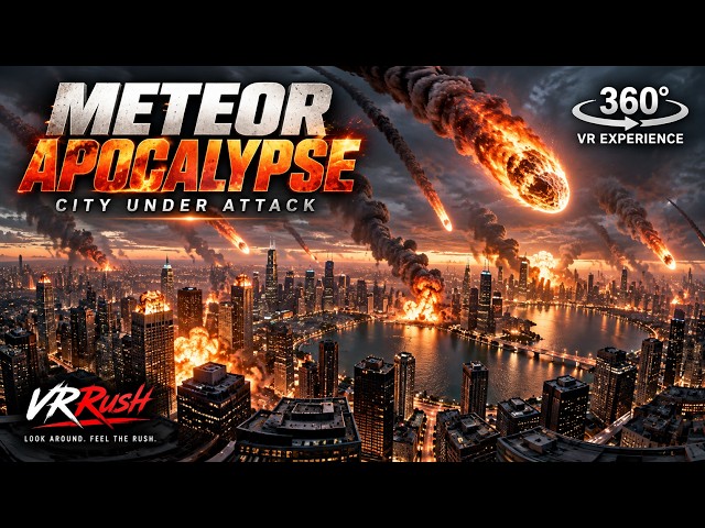 Meteor Apocalypse: City Under Attack | 360° VR Experience