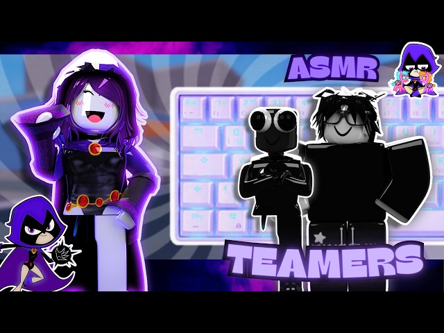 ✦ ˚ * ꒰ BEATING TEAMERS AS RAVEN + KEYBOARD ASMR * ˚ ✦ [ Roblox Murder Mystery V ]