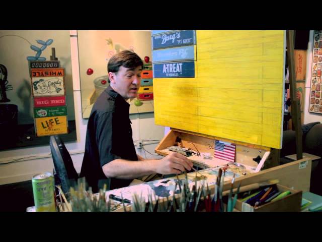 Robert C Jackson - A Peek Behind the Easel