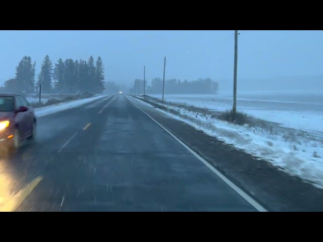 First Snowfall October 17, 2022