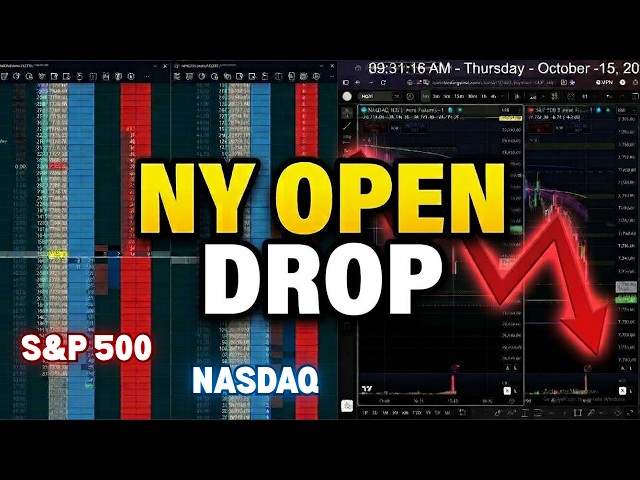 I Caught The NY Open Drop Using DOM