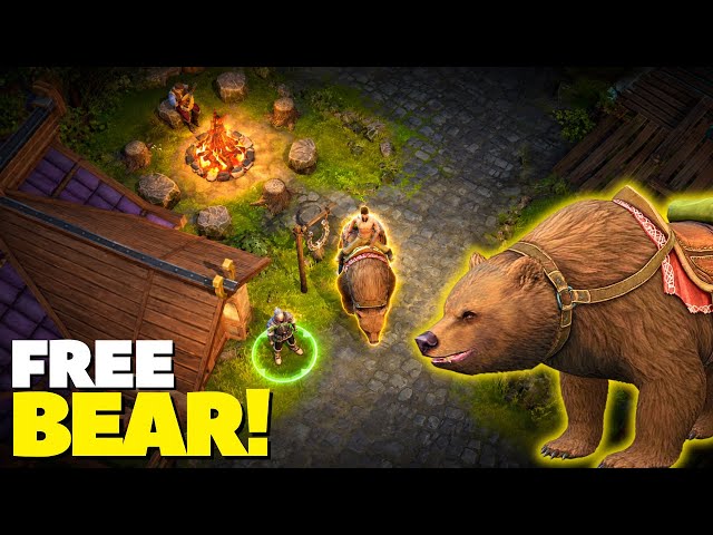 HOW TO GET THE BEAR FOR FREE in Frostborn! (Easy Method)