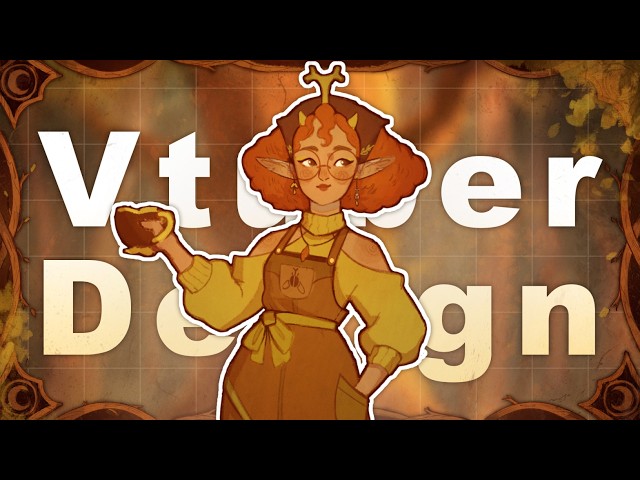 How I design Vtuber Models | A step by step tutorial 🌱