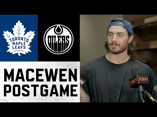 Zack MacEwen | Post Game at Edmonton Oilers | October 24, 2026