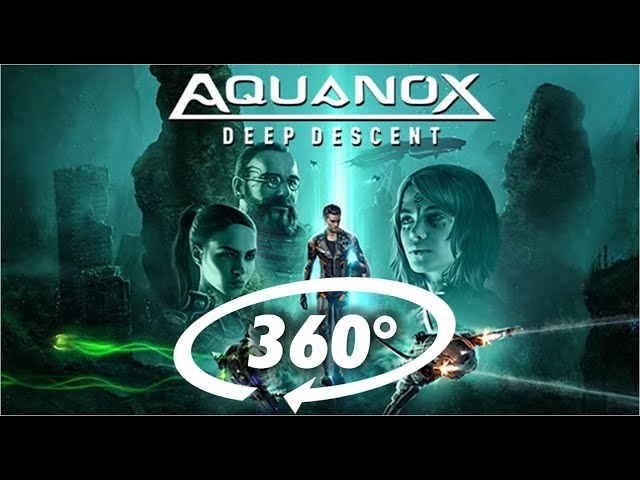 AQUANOX Deep Descent in 360° - Exploring deep undersea in 360 VR