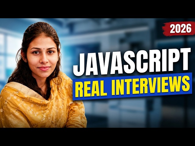 JavaScript Interview Questions Asked in Real Interviews 🔥 | Core JS | 2026