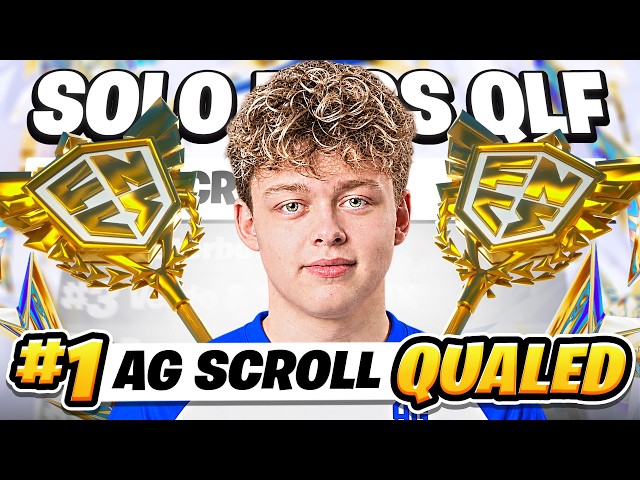 W-KEYING SOLO FNCS ROUND 2 🏆 | Scroll