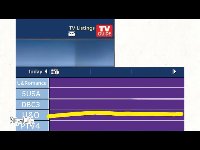 TV Guide schedule
