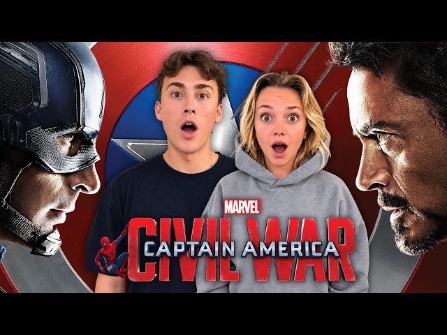 Girlfriend Watches Captain America: Civil War for the FIRST TIME! (Reaction)