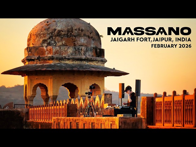 Massano @ Jaigarh Fort (Jaipur, India) [Melodic Techno Set 2026]