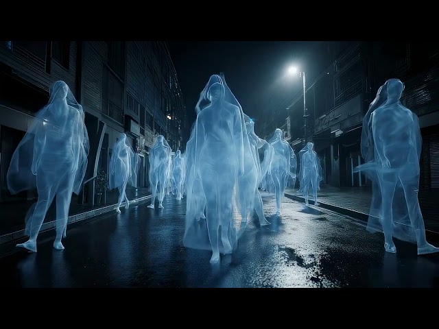 Phantom Procession Halloween VJ Loop | Ghost Visuals for DJ Sets and LED Walls
