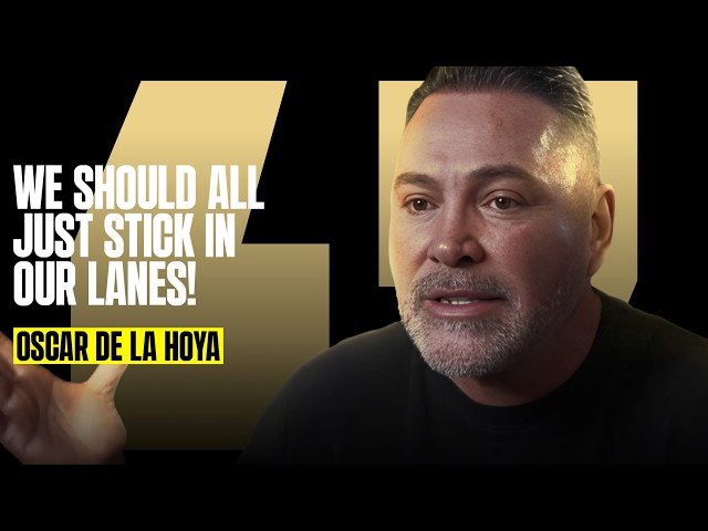 "He doesn't belong in the sport" | Oscar De La Hoya Goes Off On Dana White 👀