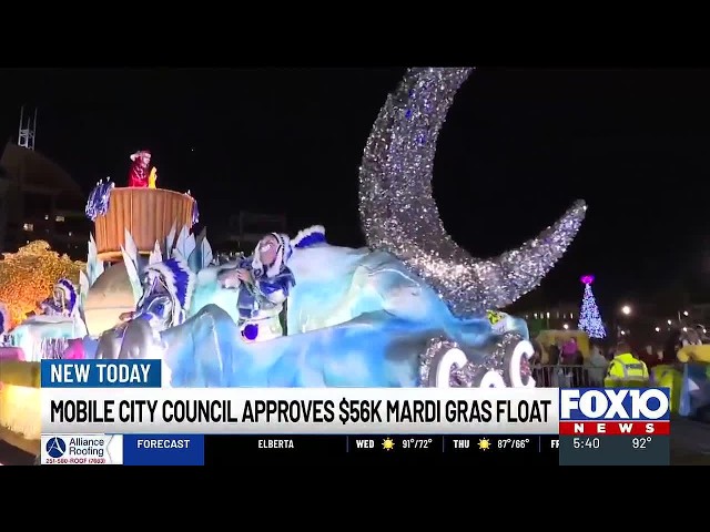 Mobile City Council approves $56K Mardi Gras float