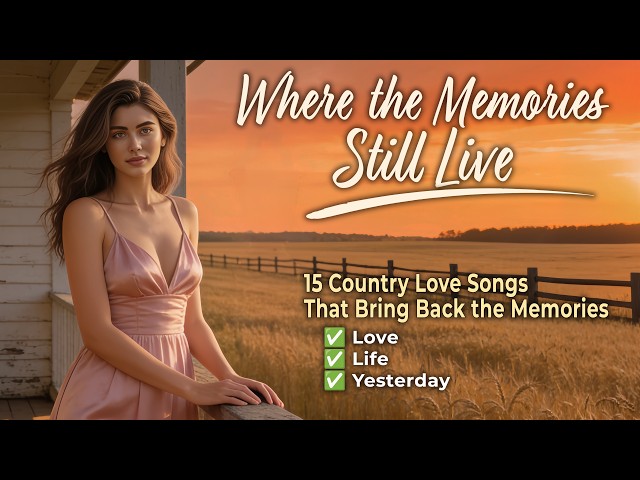 WHERE THE MEMORIES STILL LIVE ❤️ | 15 Traditional Country Songs of Love, Life & Yesterday