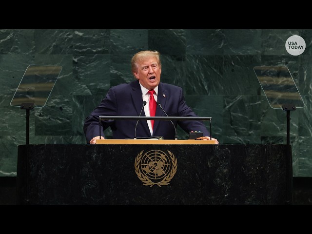 Full Trump speech to UN General Assembly addresses Iran war and tariffs, warns 'Cuba will fall'