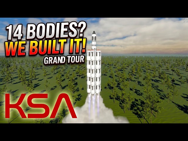 Kitten Space Agency | Grand Tour: Building a Rocket to Visit 14 Worlds