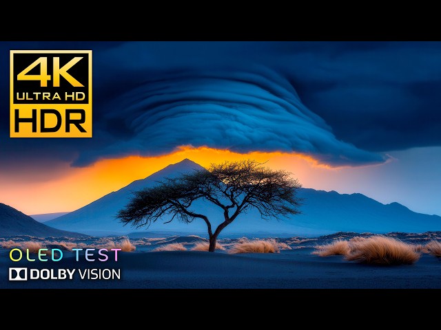 Majestic Earthscapes in 4K HDR VIDEO ULTRA HD | Dolby Vision (Relax Music)