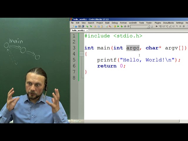 Parsing "Hello, World!" by C