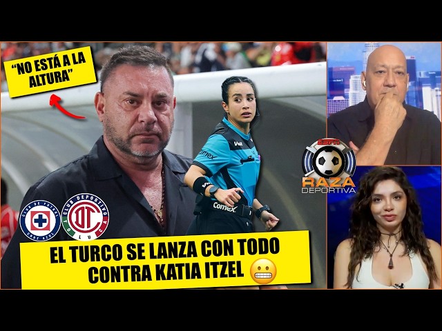 TURCO MOHAMED explotó vs KATIA ITZEL por empate de TOLUCA y CRUZ AZUL en LIGA MX | Raza Deportiva