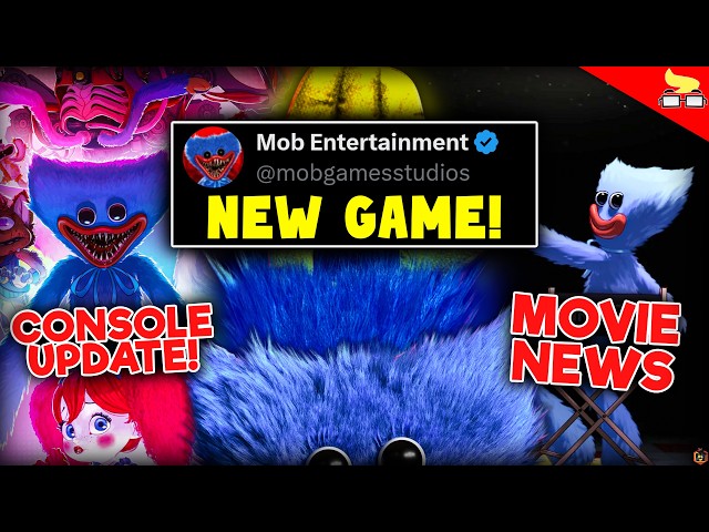 *HUGE* New Game Announced + Console Release & Movie Updates! (Poppy Playtime)