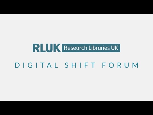 RLUK DSF | Maximising the impact of distinctive collections