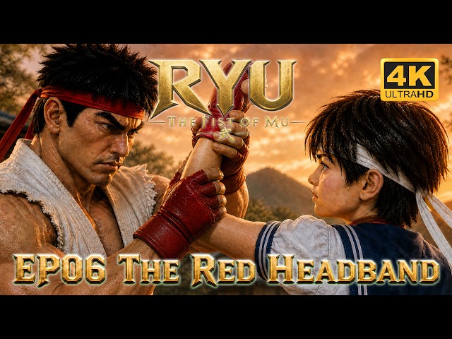 Street Fighter｜RYU｜The Fist of Mu ｜Episode 6 — THE RED HEADBAND