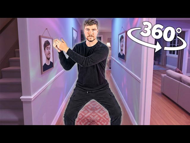 MrBeast Rizz 360° : Break Into Your House! | VR 4K
