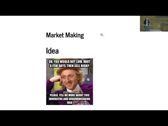 Where market making meets market microstructure