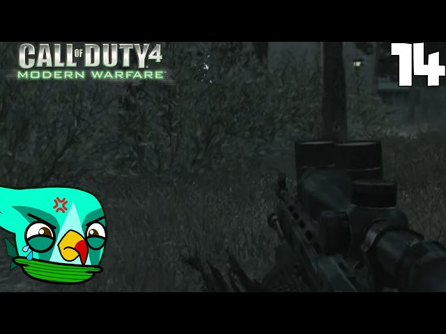 Let's Play Call of Duty 4 Modern Warfare - Part 14 - One Shot, One Kill