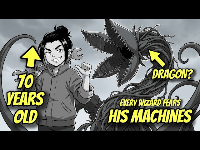 He Was A Useless 70-Year-Old Factory Worker, But Now Every Wizard FEARS His Machines! - Manga Recap