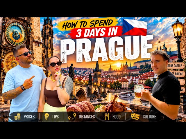 3 Days in Prague 🇨🇿 | Travel Guide, Itinerary, Food, Prices & Tips
