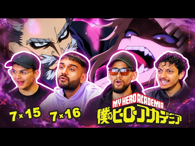 THE MOST INSANE COMEBACKS!! 🔥| My Hero Academia 7x15 & 7x16 | FIRST TIME REACTION