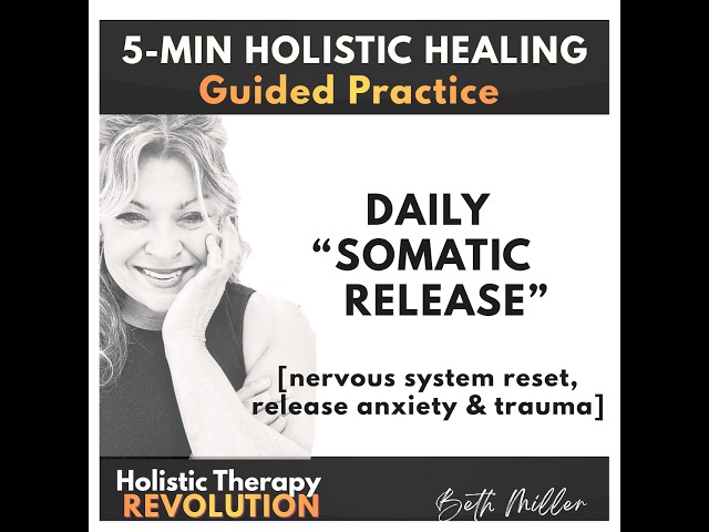 Guided SOMATIC NERVOUS SYSTEM RESET: 10 Min To Release Trauma & Anxiety, & Ground
