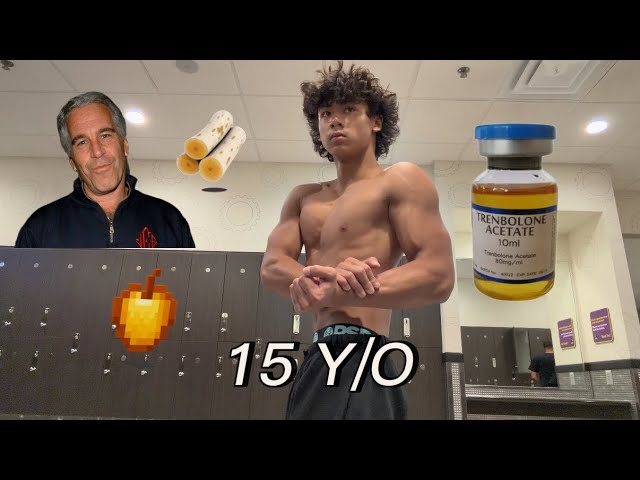 Upper Body Day With 15 Year Old Bodybuilder ￼| Full Day Vlog Pt.3