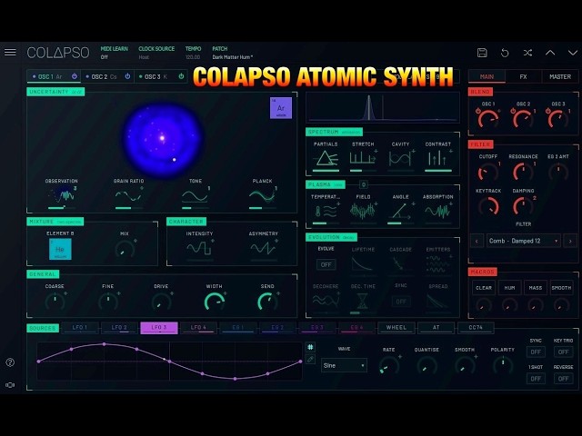 COLAPSO - Atomic Synth by Imaginando - NEW - PC & Mac - Coming Soon to iOS