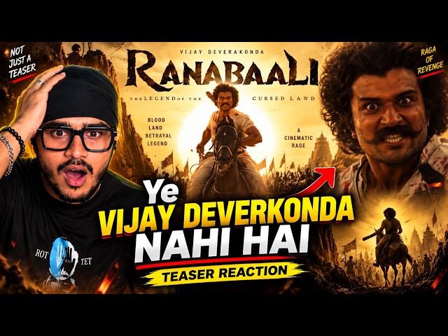 RANABAALI Teaser Reaction - The Savage's Oath | Vijay Deverakonda | Rashmika Mandanna | Rahul