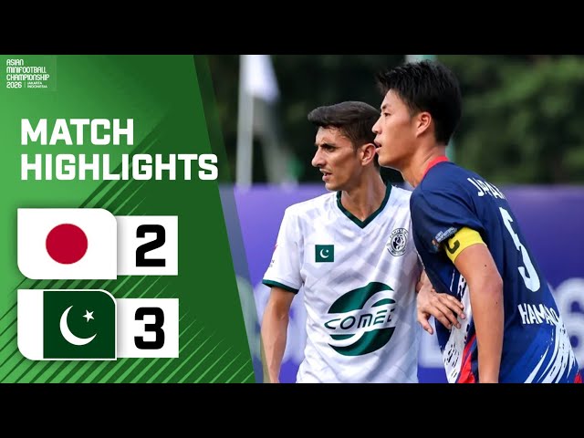 HIGHLIGHTS | Pakistan Vs Japan Mini Football | Asian Mini Football Championship 2026 