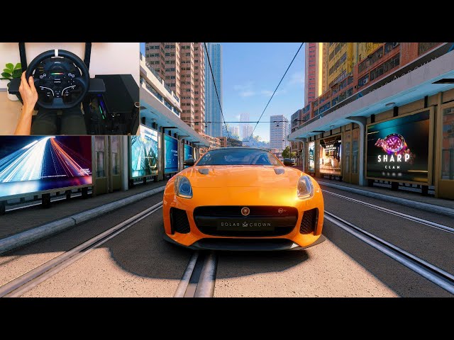 TEST DRIVE UNLIMITED SOLAR CROWN |900HP JAGUAR F-TYPE  SVR COUPE 2017