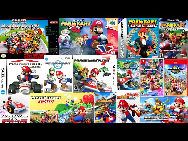 Ranking Every Single Mario Kart Game(Farewell Mario Kart Tour)+Arcade Games Included