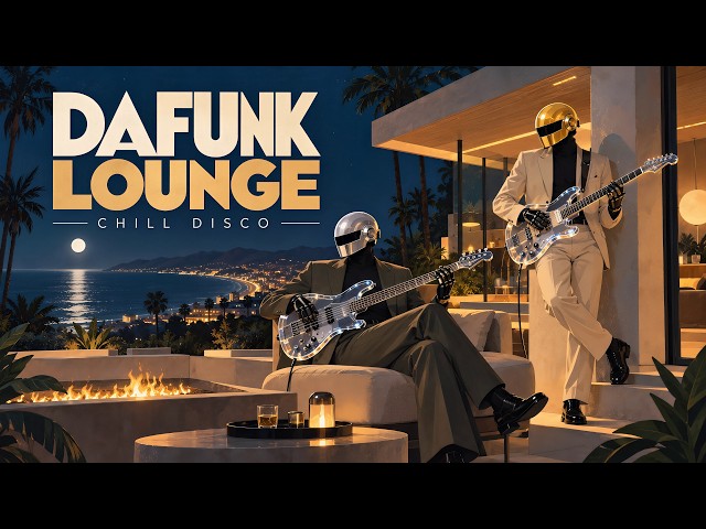 Daft Punk Inspired Chill Disco 🌙🎸 After Dark, the Funk Takes Over
