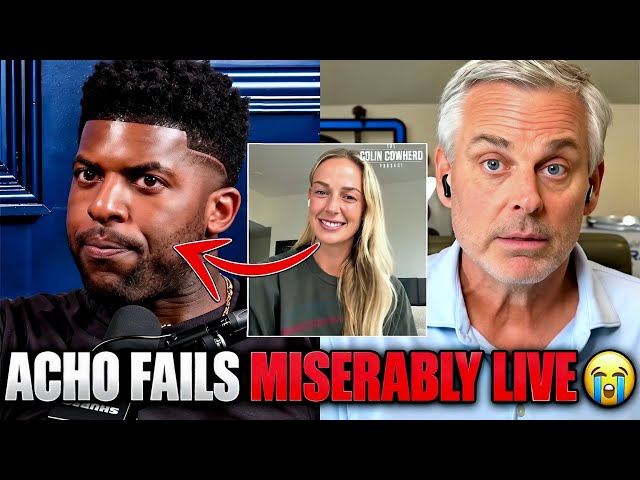 Emmanuel Acho CHECKS Colin Cowherd LIVE & It Backfires: For Calling Sophie Cunningham A Sex Symbol