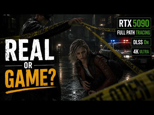 Real or Game? RTX 5090 Path Tracing Looks Unreal
