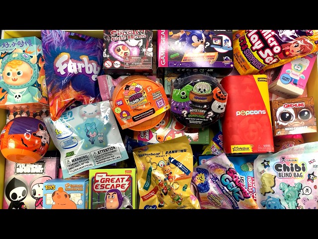 63 minutes of mystery bags ASMR NO TALKING Relaxing Unboxing Sounds