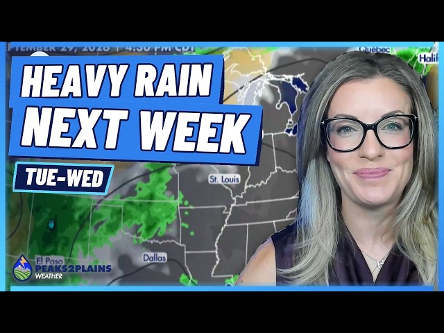 Storms Today, Dry Weekend, Then Heavy Rain Potential Returns Next Week