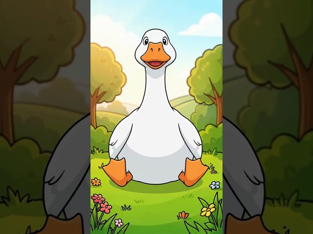 Can you guess the animal? 🐾 Goose | Learn Animals for Kids #Shorts
