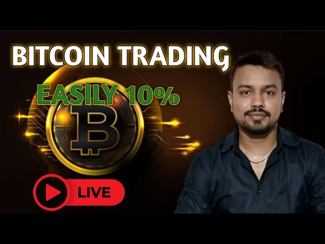 Bitcoin Live Trading  🔴  | Scalping Strategy | 10% Target Possible?